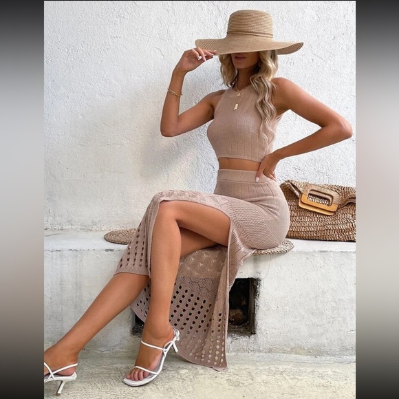 SHEIN Dresses & Skirts - Summer Two Piece Skirt Beach Outfit